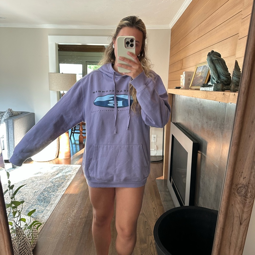 Purple Beach Comber Hoodie